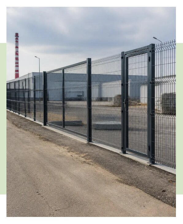 Забор 3Д для промышленной территории в Лабинске по цене от 3432 р. | ЗаборЭксеперт-Лбк